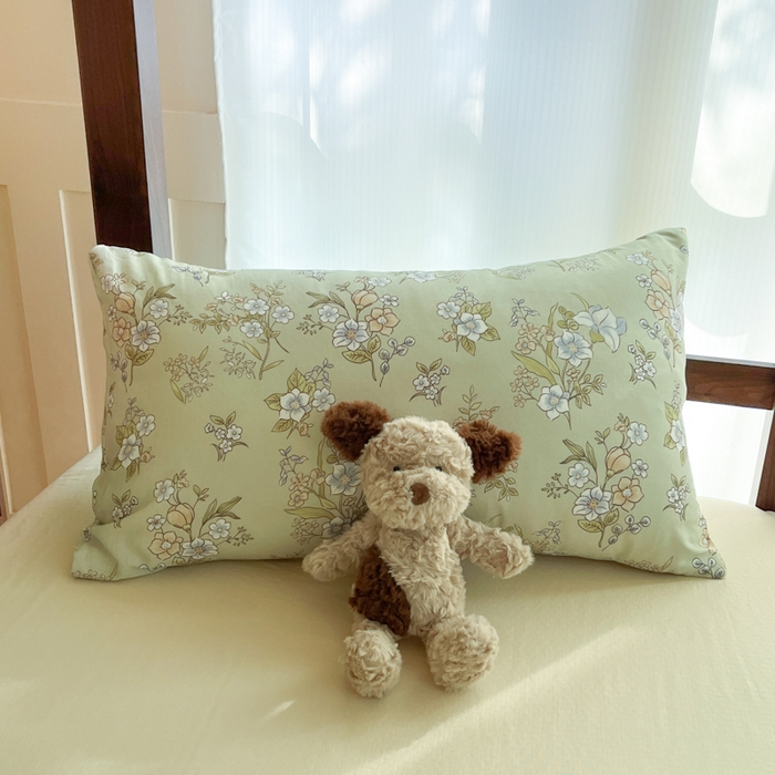 91家纺网 家纺一手货源 找家纺 寻米 2025新款A类全棉双层纱学生三件套 乐枝