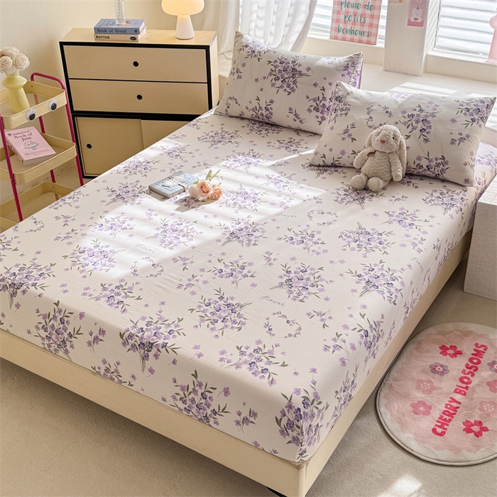 91家纺网 家纺一手货源 找家纺 多品家纺 2025新款超柔水洗云朵棉单品床笠 曼塔