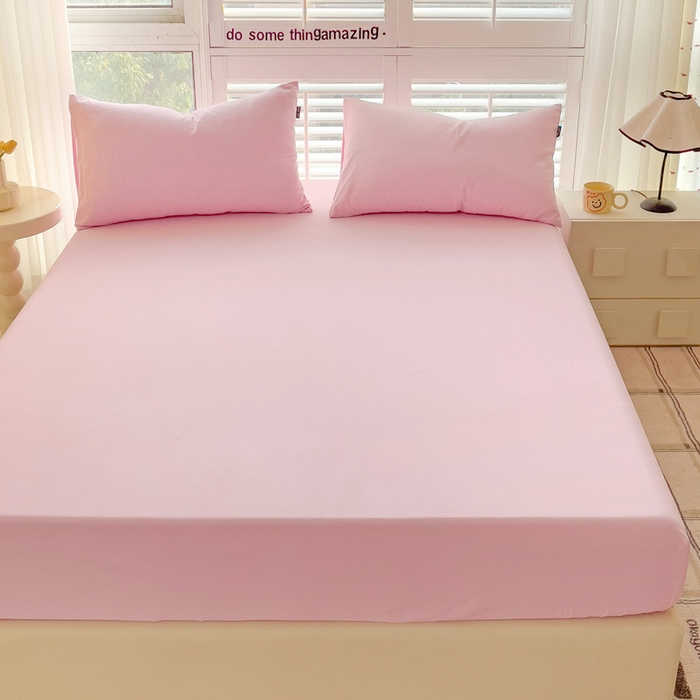 91家纺网 家纺一手货源 找家纺 （总）富馨莱 2025新款60支纯棉纯色床笠