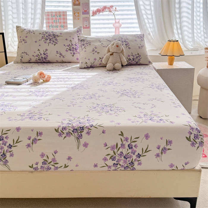 91家纺网 家纺一手货源 找家纺 多品家纺 2025新款超柔水洗云朵棉单品床笠 曼塔