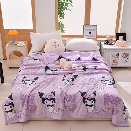 91家纺网 家纺一手货源 找家纺 （总）艾兜坊 2025新款三丽鸥亲肤原棉夏被