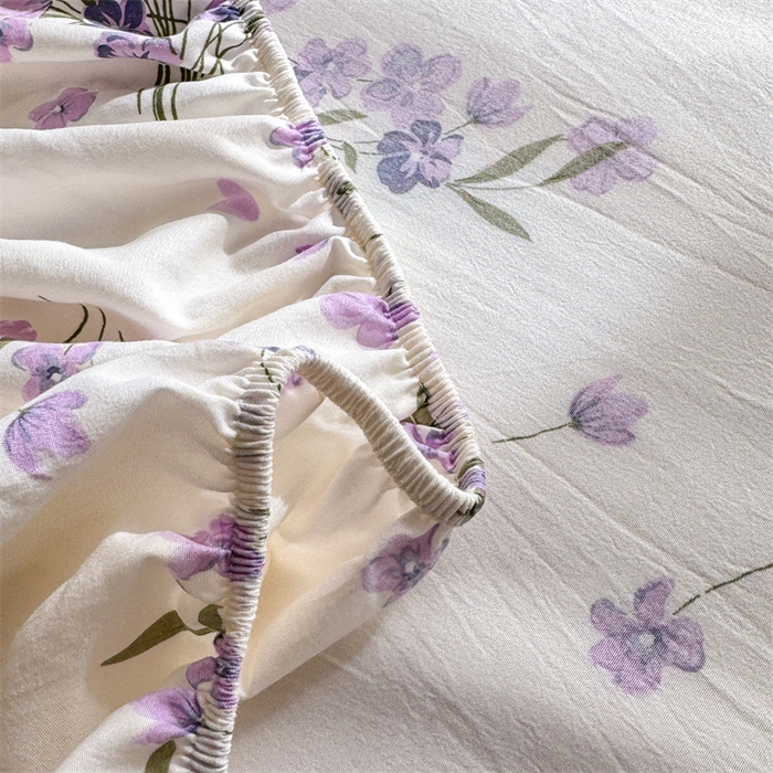 91家纺网 家纺一手货源 找家纺 多品家纺 2025新款超柔水洗云朵棉单品床笠 曼塔