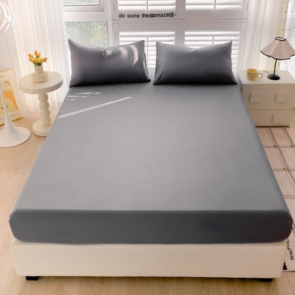 91家纺网 家纺一手货源 找家纺 （总）富馨莱 2025新款60支纯棉纯色床笠