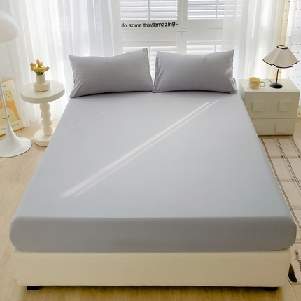 91家纺网 家纺一手货源 找家纺 （总）富馨莱 2025新款60支纯棉纯色床笠