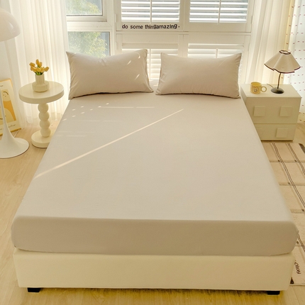 91家纺网 家纺一手货源 找家纺 （总）富馨莱 2025新款60支纯棉纯色床笠