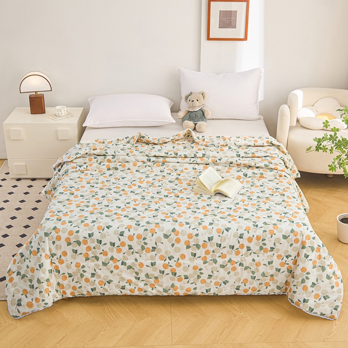 91家纺网 家纺一手货源 找家纺 （总）棉乐町 2025新款全棉棉花夏凉被纯棉夏被空调被子