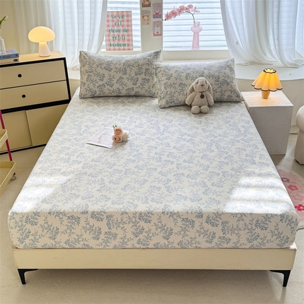 91家纺网 家纺一手货源 找家纺 （总）多品家纺 2025新款超柔水洗云朵棉单品床笠