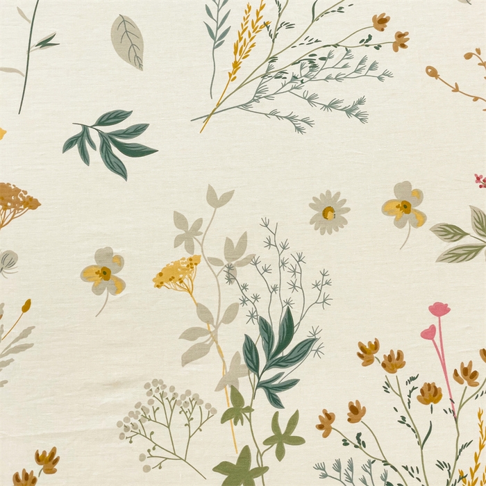 91家纺网 家纺一手货源 找家纺 名兮家居 2025新款13372全棉印花四件套单品系列-单床笠 东篱