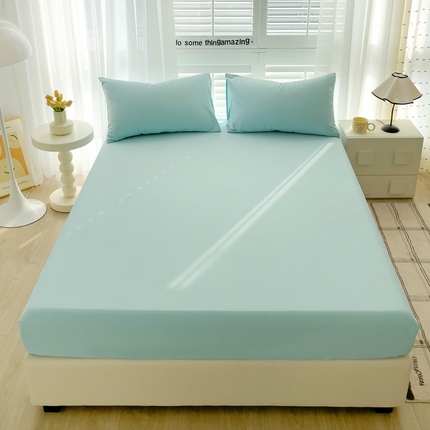 91家纺网 家纺一手货源 找家纺 （总）富馨莱 2025新款60支纯棉纯色床笠