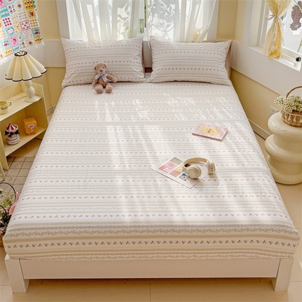 91家纺网 家纺一手货源 找家纺 （总）名兮家居 2025新款13372全棉印花四件套单品系列-单床笠