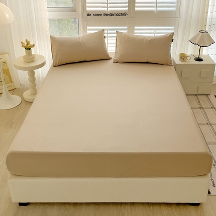 91家纺网 家纺一手货源 找家纺 （总）富馨莱 2025新款60支纯棉纯色床笠