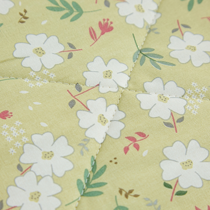 91家纺网 家纺一手货源 找家纺 首爱小清新印花里外全棉夏被纱布夏被纯棉夏被棉花被夏凉被空调被子儿童夏被 夏至