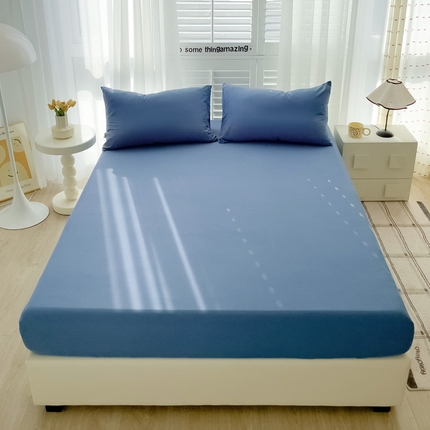 91家纺网 家纺一手货源 找家纺 （总）富馨莱 2025新款60支纯棉纯色床笠