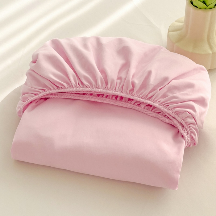 91家纺网 家纺一手货源 找家纺 （总）富馨莱 2025新款60支纯棉纯色床笠