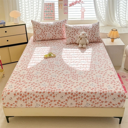 91家纺网 家纺一手货源 找家纺 （总）多品家纺 2025新款超柔水洗云朵棉单品床笠