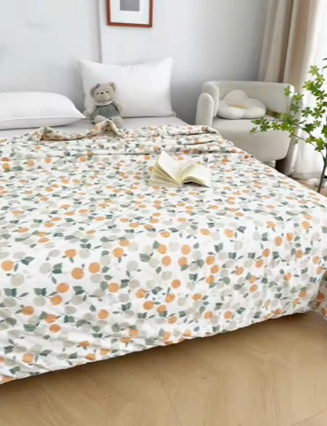 91家纺网 家纺一手货源 找家纺 （总）棉乐町 2025新款全棉棉花夏凉被纯棉夏被空调被子