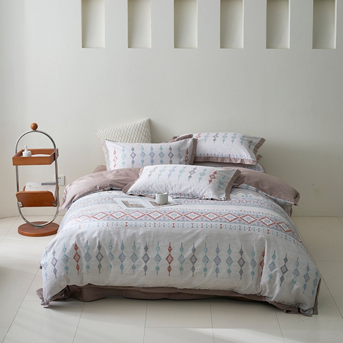 91家纺网 家纺一手货源 找家纺 （总）橙艺家居 2025新款臻品柔棉印花四件套