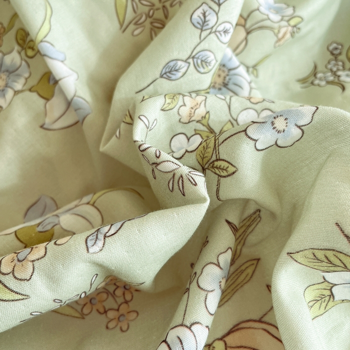 91家纺网 家纺一手货源 找家纺 寻米 2025新款A类全棉双层纱学生三件套 乐枝