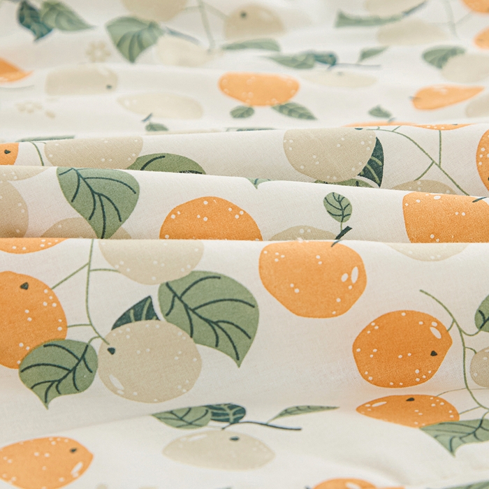 91家纺网 家纺一手货源 找家纺 棉乐町 2025新款全棉棉花夏凉被纯棉夏被空调被子 心想事橙