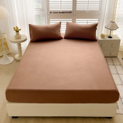 91家纺网 家纺一手货源 找家纺 （总）富馨莱 2025新款60支纯棉纯色床笠