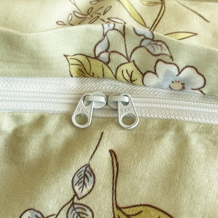 91家纺网 家纺一手货源 找家纺 寻米 2025新款A类全棉双层纱学生三件套 乐枝