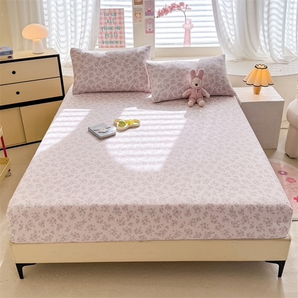 91家纺网 家纺一手货源 找家纺 （总）多品家纺 2025新款超柔水洗云朵棉单品床笠