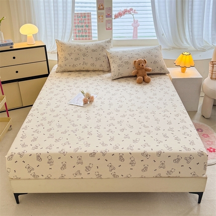 91家纺网 家纺一手货源 找家纺 （总）多品家纺 2025新款超柔水洗云朵棉单品床笠