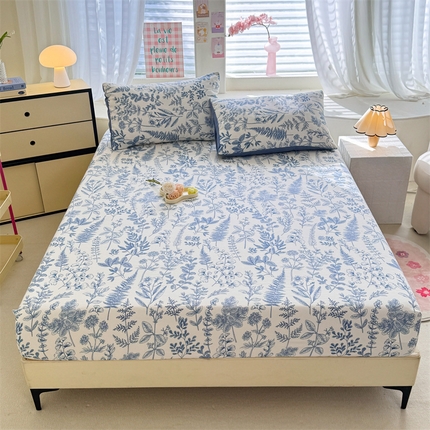 91家纺网 家纺一手货源 找家纺 （总）多品家纺 2025新款超柔水洗云朵棉单品床笠