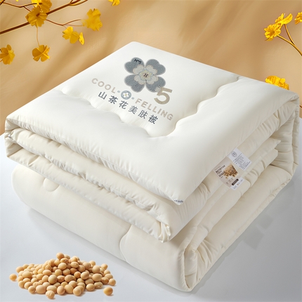 91家纺网 家纺一手货源 找家纺 （总）寝美资家居 2025新款山茶花大豆被子被芯