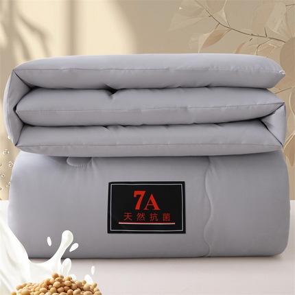 91家纺网 家纺一手货源 找家纺 （总）寝美资家居 2025新款7A抗菌被大豆被子被芯（黑标7A）