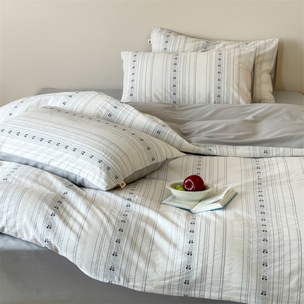 91家纺网 家纺一手货源 找家纺 （总）卡巴伦家纺 2025新款全棉A类刺绣提花四件套