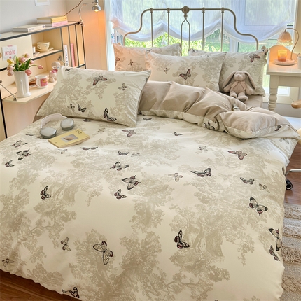 91家纺网 家纺一手货源 找家纺 （总）名兮家居 2025新款12868全棉纯棉四件套