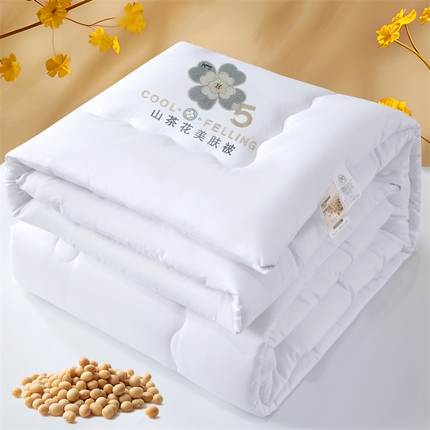 91家纺网 家纺一手货源 找家纺 （总）寝美资家居 2025新款山茶花大豆被子被芯