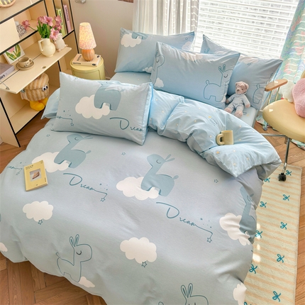 91家纺网 家纺一手货源 找家纺 （总）名兮家居 2025新款12868全棉纯棉四件套