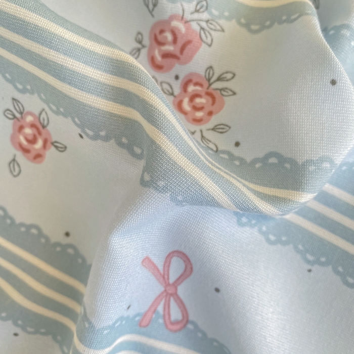 91家纺网 家纺一手货源 找家纺 尚美 2025新款小碎花针织棉床盖四件套 梅兰