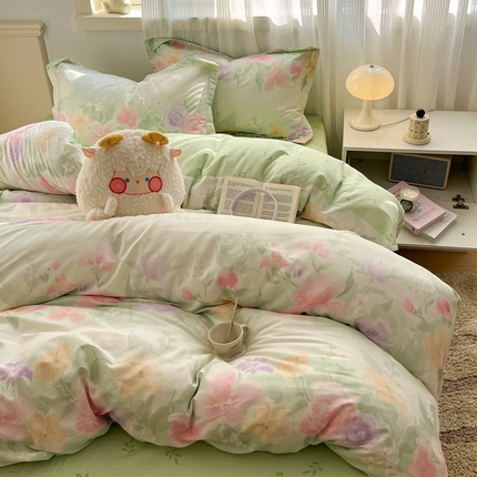 91家纺网 家纺一手货源 找家纺 （总）涵宸家纺 2025新款全棉印花四件套