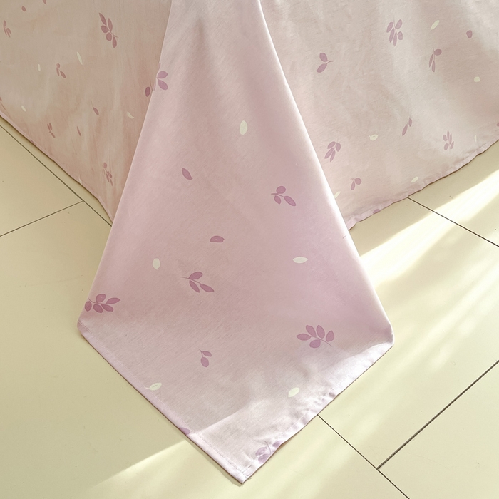 91家纺网 家纺一手货源 找家纺 涵宸家纺 2025新款全棉印花四件套 B茶山露水