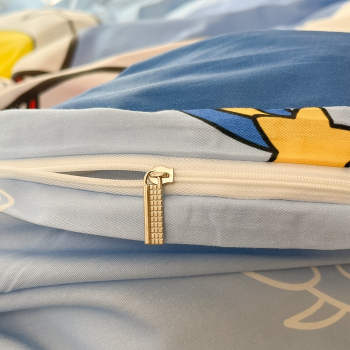 91家纺网 家纺一手货源 找家纺 蘭菲家纺 2025新款奥特曼全棉被套 独行者