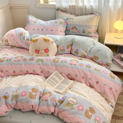 91家纺网 家纺一手货源 找家纺 （总）涵宸家纺 2025新款全棉印花四件套