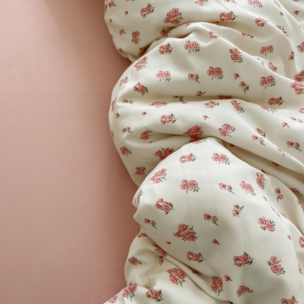 91家纺网 家纺一手货源 找家纺 （总）仟网汇 2025新款有氧针织棉双层纱系列四件套-床拍