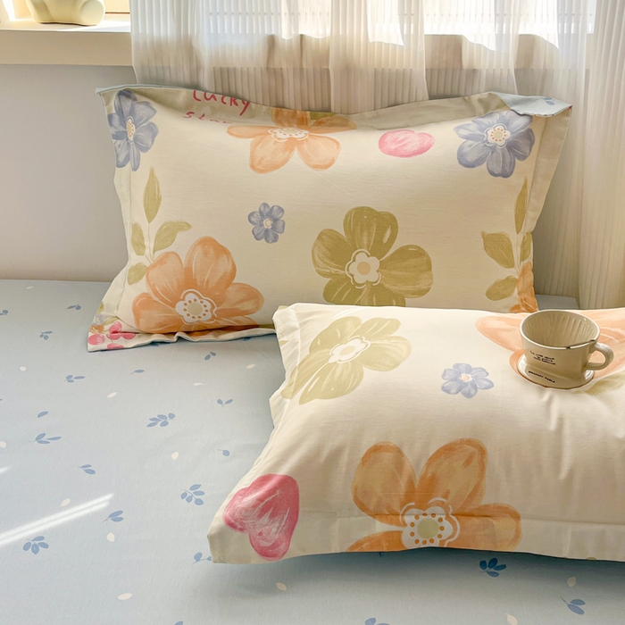 91家纺网 家纺一手货源 找家纺 涵宸家纺 2025新款全棉印花四件套 B优朵