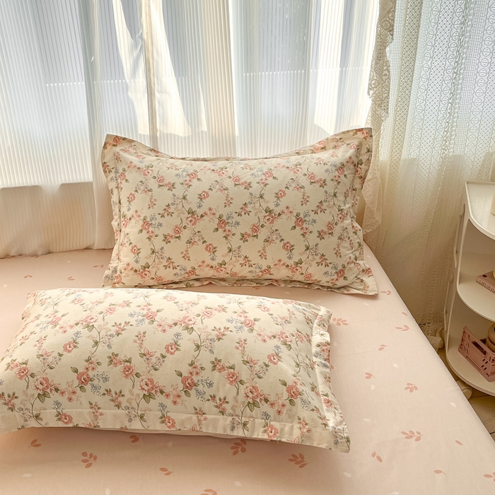 91家纺网 家纺一手货源 找家纺 涵宸家纺 2025新款全棉印花四件套 B露丝