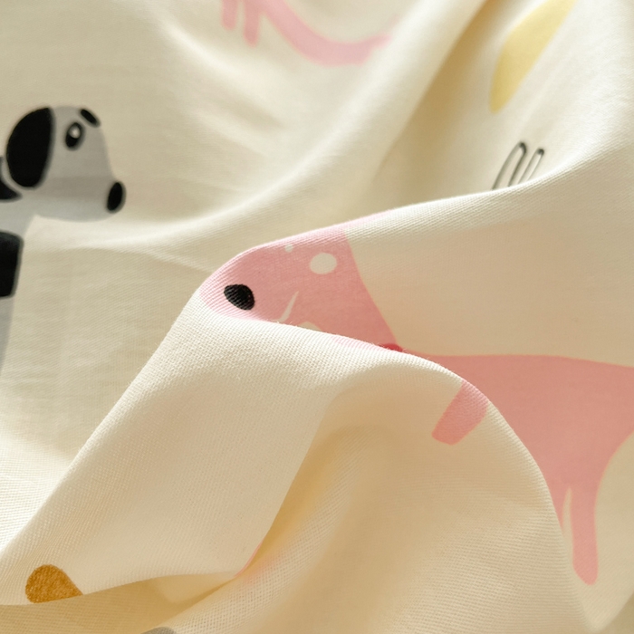 91家纺网 家纺一手货源 找家纺 涵宸家纺 2025新款全棉印花四件套 A奇妙之旅