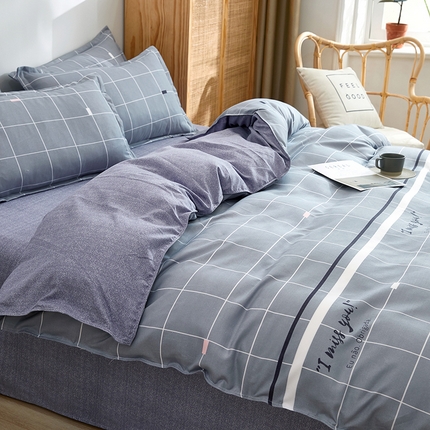 91家纺网 家纺一手货源 找家纺 （总）简冠家纺 2025新款印花植物羊绒磨毛四件套