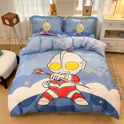 蘭菲家纺 2025新款奥特曼全棉四件套 独行者