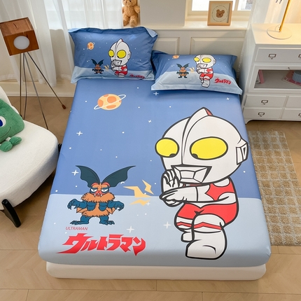 蘭菲家纺 2025新款奥特曼全棉床笠 荣耀