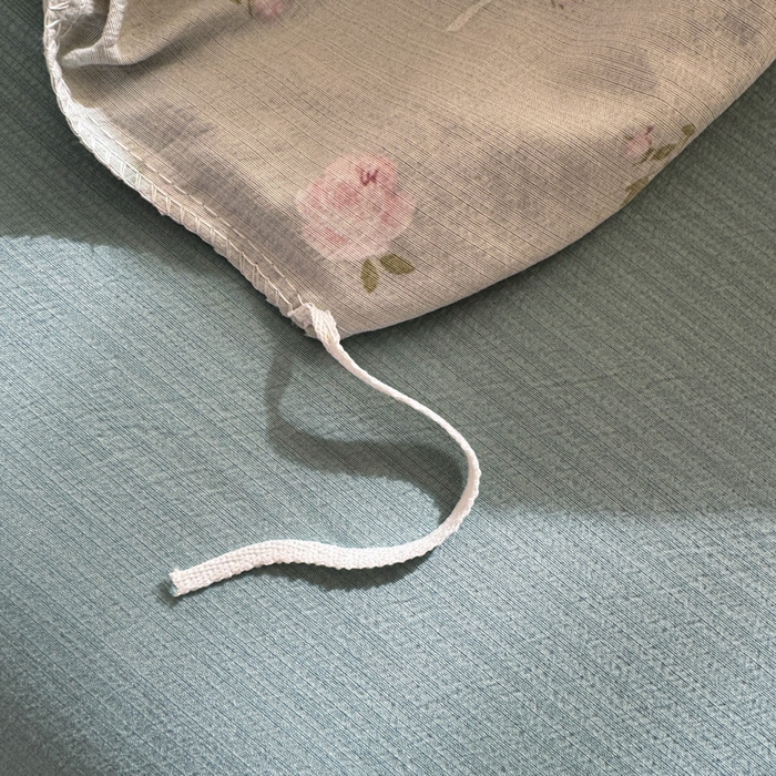 91家纺网 家纺一手货源 找家纺 韩巢家纺 2025新款云感双层纱床上用品四件套超柔裸睡级床单被套三件套-(提供卖家秀) 半生倾慕