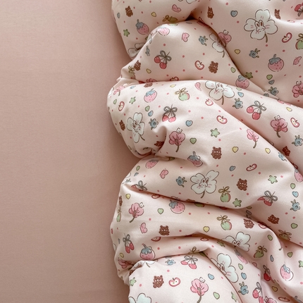 91家纺网 家纺一手货源 找家纺 （总）仟网汇 2025新款有氧针织棉双层纱系列四件套-床拍