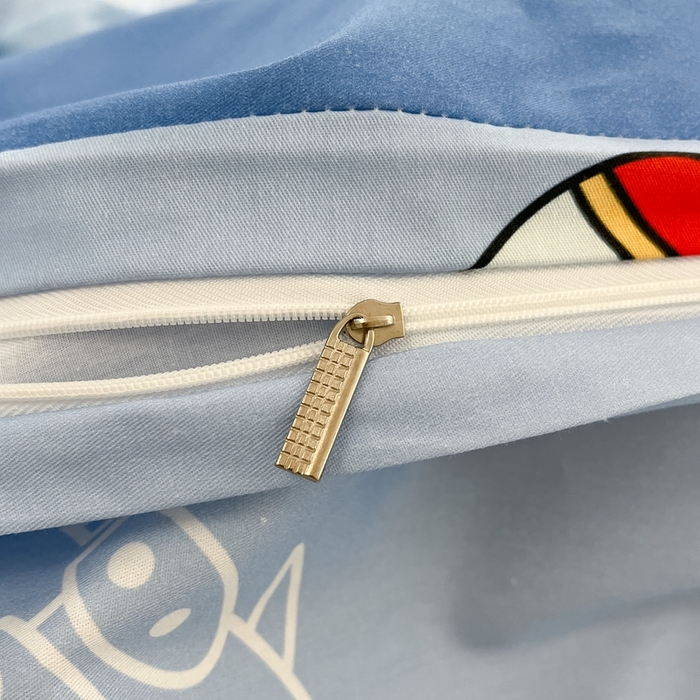 91家纺网 家纺一手货源 找家纺 蘭菲家纺 2025新款奥特曼全棉被套 勇士