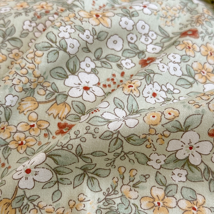 91家纺网 家纺一手货源 找家纺 沐棉家居 2025新款全棉印花四件套 花梦